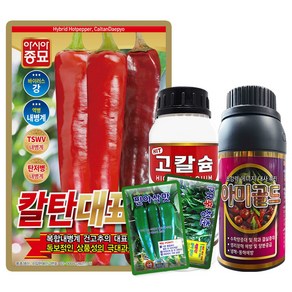 칼탄대표 고추 씨앗 1200립, 1개