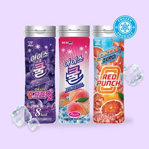 서주 아이스쿨 레드펀치5개 피치5개 왕포도알5개 세트, 15개, 200ml