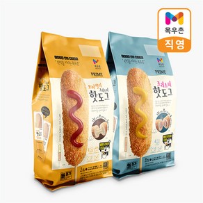 목우촌 프라임 모짜렐라 핫도그 450g 1개+크리스피 핫도그 540g 1개, 1개