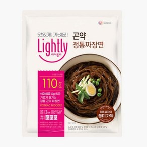 청정원 라이틀리 곤약정통짜장면(2인) 456g 2개