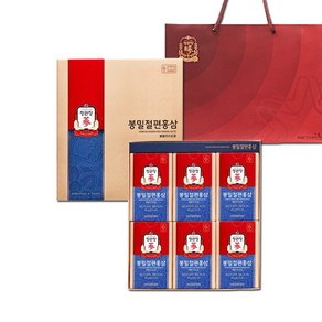 정관장 얇게 꿀에 절여 건조 봉밀절편 홍삼 총240g(12개입x20g) 선물용 쇼핑백포함