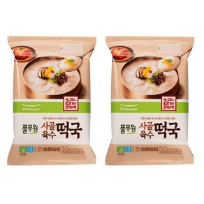 풀무원 사골떡국 2인분, 2개, 329g