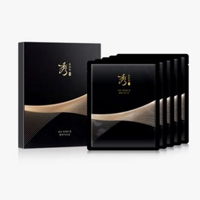 수려한 자우 럭셔리 진 탄력마스크 5매 1박스, 1개