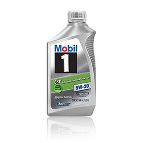 Mobil1 엔진오일 모빌원 합성엔진오일, 모빌원 ESP 5W-30, 1개, 946ml