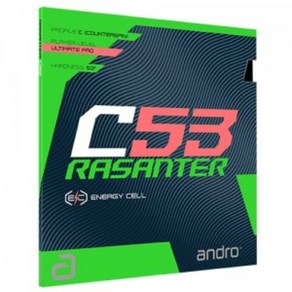 [ANDRO] 안드로 C53 러버, RED - MAX, 1개