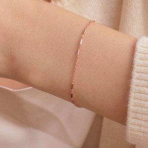 [제작/순은] 미니멀 실버925 실팔찌 nana bracelet