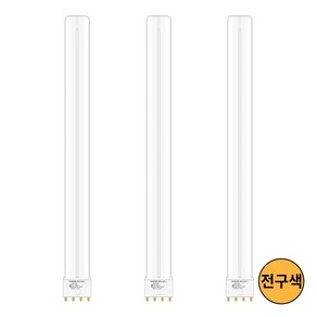 오스람 FPL 형광등 DULUX L 36W 전구색, 3개