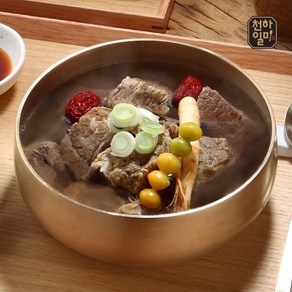 천하일미 홍석천 이원일 뼈없는 갈비탕, 700g, 6개