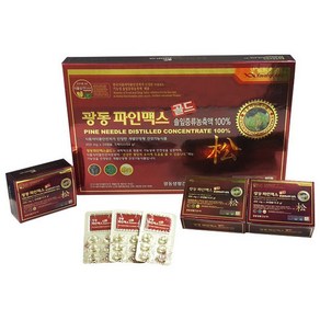 광동파인맥스골드 솔잎증류농축액 100퍼센트 450mg 120정, 1개