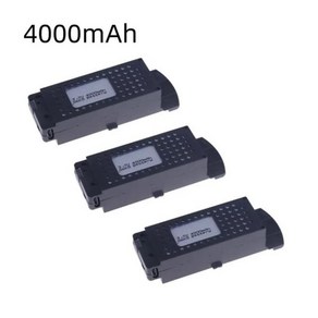 RC 쿼드콥터 예비 부품 Q6 드론 배터리 S6 G6 T6 K5 3.7V LIPO 4000mAh 1800mAh, 04 3Pcs