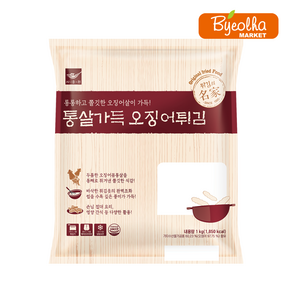 통살가득오징어튀김 사옹원 냉동 1kg, 1개