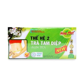 Hung Phat Ta Tam diep Slim Tea 슬림티 슬림차, 6개, 60g