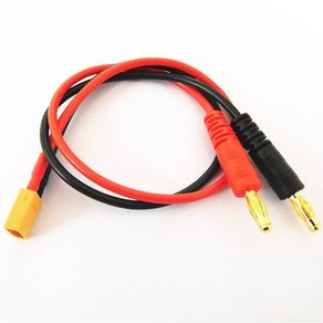 (당일발송)AM-9015 XT30 to Banana Plug Chage 충전 케이블, 1개