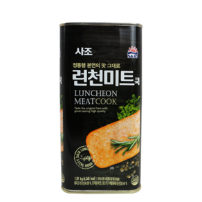 사조대림 사조해표 사조 런천미트쿡 1.81kg / 대용량햄/ 부대찌개햄/ 업소용, 1개