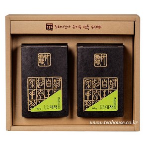 조태연가 녹차 - 대작 80g / 조태연가죽로차, 40g, 2개입, 1개