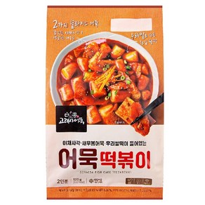 고래사어묵 어묵떡볶이 520G (냉동), 1개