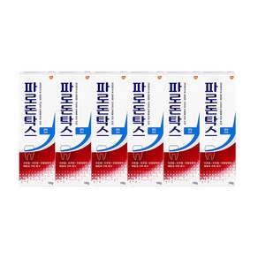 파로돈탁스 치주 잇몸 쿨링민트 치약, 100g, 6개