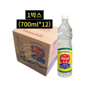 [루츠팜] 태국 티파로스 식초 700mlX12개 tipaos 사탕수수 발효식초, 700ml, 12개