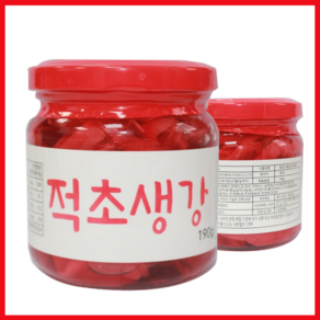 씨엘푸드 적초생강 미니병, 1개, 190g