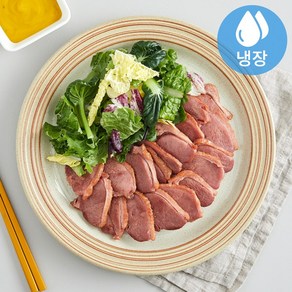 롯데 의성마늘 훈제오리 슬라이스, 2개, 400g