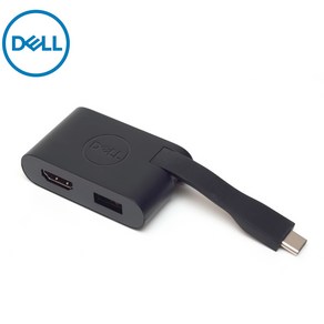 삼성 레노버 DELL 정품 USB-C to HDMI 휴대용 허브 HDMI어댑터, Dell da20, 1개