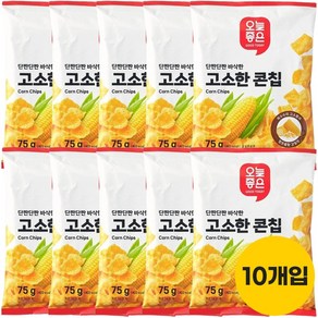 오늘좋은 콘칩 기획 75g, 10개