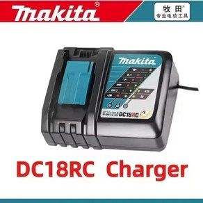 리튬 이온 충전식 배터리 팩 충전기 Makita 호환 18V 전동 공구 교체 액세서리 BL1860, 08 3A Fast Chage, 1개