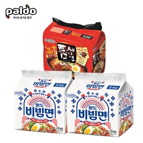 [팔도] 비빔면 매운맛130gX10개+틈새라면120gX5개, 2세트