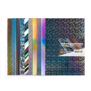 star starred 두꺼운 10타입 홀로그램 종이(Thick Holographic Paper)