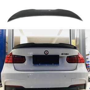 F80 M3 카본 리어 스포일러 PSM 스타일 부츠 립 BMW F30 3 시리즈 320i 318d 316d 328i 335i Saloon 2012, [03] ABS Unpainted