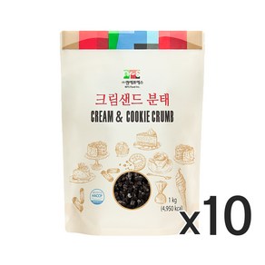 엔에프에스 크림샌드 분태, 1kg, 10개