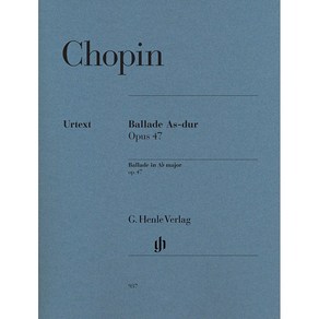 Chopin - Ballade A flat majo op. 47 쇼팽 - 발라드 3번 Henle 헨레