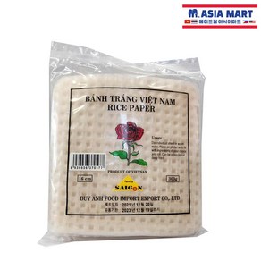 베트남 사이공 SAIGON 라이스 페이퍼 16cm 월남쌈 사각 300g 음식 요리 식자재 식품 / BANH TRANG SQUARE RICE PAPER