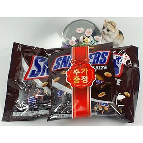 스닉커즈 땅콩 펀사이즈 500g (증정용 포함) 1봉지, 12개