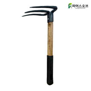 약초괭이 3발 괭이 호미 농기구 잡초제거 레기, 1개