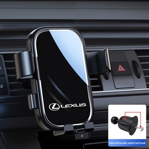 자동차 에어 벤트 중력 휴대폰 거치대 GPS 스탠드 렉서스 Fspot LS RX300 GS NX RX GX460 GX RX450h IS350 IS200 UX250h 용, [01] 1pcs