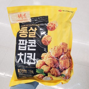 마니커 통살 팝콘 치킨 1kg, 아이스박스 포장, 1개