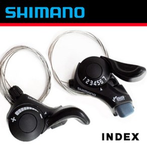 SHIMANO INDEX 7단 21단 그립쉬프트 시마노 변속레버 자전거 변속레버