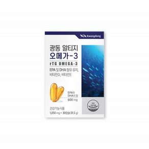 알티지 오메가3 RTG 오메가 쓰리 혈행건강 1 050mg 30캡슐, 1개