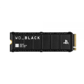 WD_BLACK 8TB SN850P NVMe M.2 SSD PS5 콘솔용 공식 라이선스 스토리지 확장 최대 7200MB/s 방열판 포함 WDBBYV0080BNCWRSN 111758