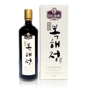 인산가 (주)인산가 정품 복해정 300ml 700ml+9중9포 흑삼분말 함유 금흑 블랙초코크런치(10g 5개 총50g), 1박스