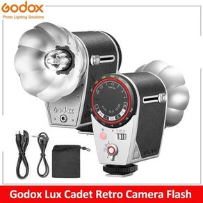 Godox 럭스 생도 레트로 카메라 플래시 스피드라이트 트리거 캐논 니콘 후지필름 올림푸스 소니 카메라용