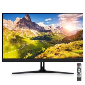 큐빅스 24인치 LED TV 모니터 소형티비 리모컨포함 Full HD 해상도 에너지효율 1등급 USB 장착 제로베젤 신형 CBX240FHD