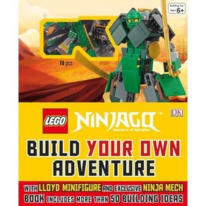 LEGO® NINJAGO Build Your Own Adventure With Lloyd Minifigure and Exclusive Ninja Merch Book Includes