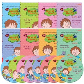 DVD 호리드헨리 4집 8종세트 HORRID HENRY, 없음