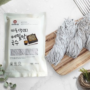 마포생메밀맛국수 450g (2-3인분) /생면 메밀국수, 1개