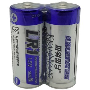 파워깜냥 알카라인 배터리 1.5V 사이즈N 건전지 LR1 - 60알 (벌크), 1개, 60개입