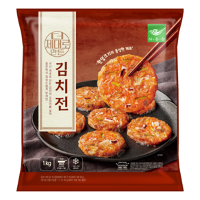 사옹원 더 제대로만든 김치전 1kg 1+1, 2개