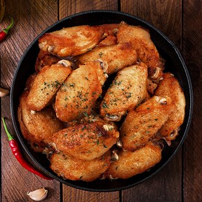 [CP] 로스트 스파이시 치킨 윙(날개) 1kg, 2개