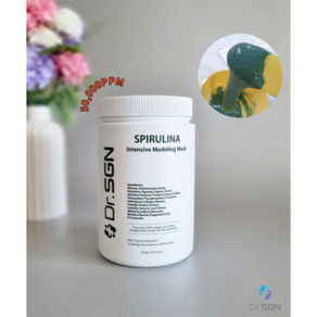 Dr.SGN 스피루리나 모델링팩 스피룰리나 마스크팩 500g